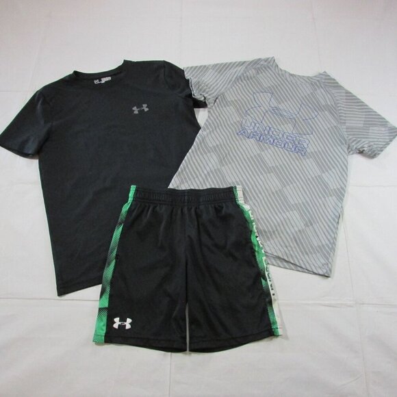 Youth Medium Under Armour T-Shirts & Shorts Bundle - Picture 1 of 9